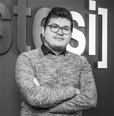 foto di Marco Moratto. Software Analyst/Developer di Stesi