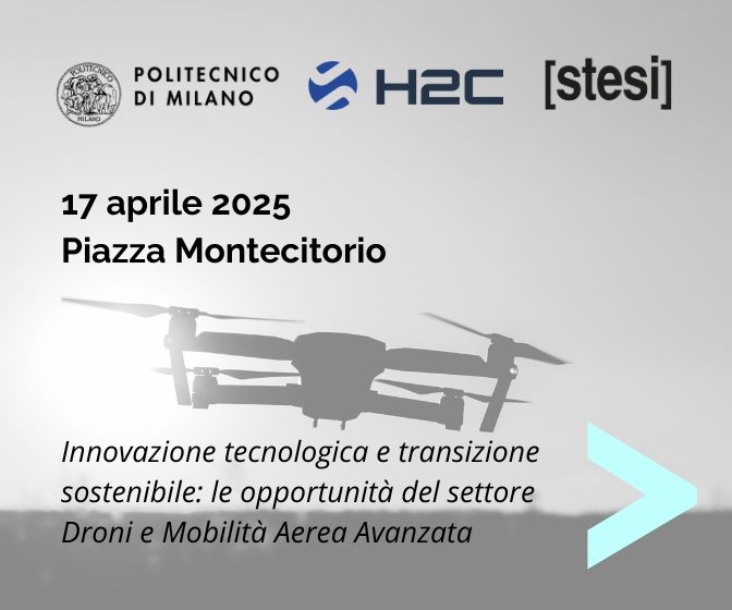 Convegno dell’Osservatorio Droni e Mobilità Aerea Avanzata