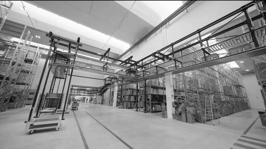 ubicazione dinamiche di magazzino con rulliere